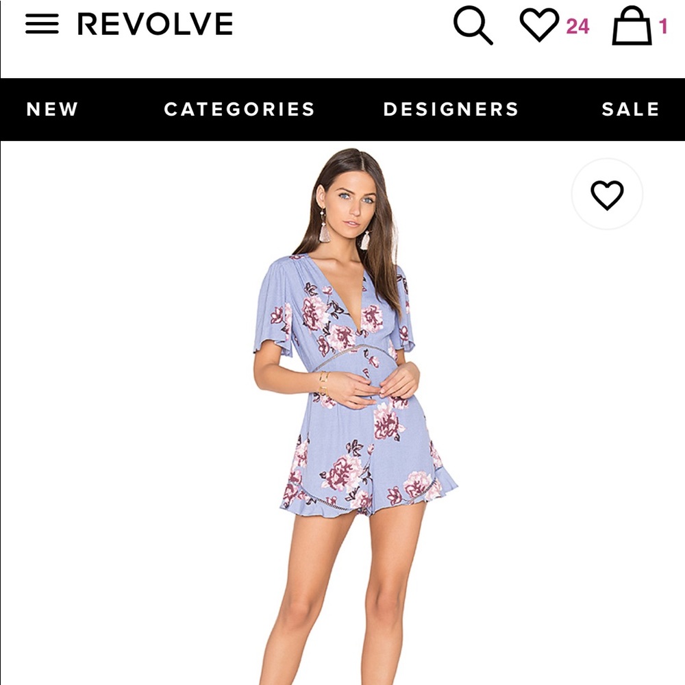 Revolve ASTR the label romper